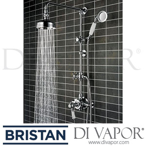Bristan Cardinal Thermostatic Shower with Rigid Riser & Diverter to Shower Handset Spare Parts - BR DV 188